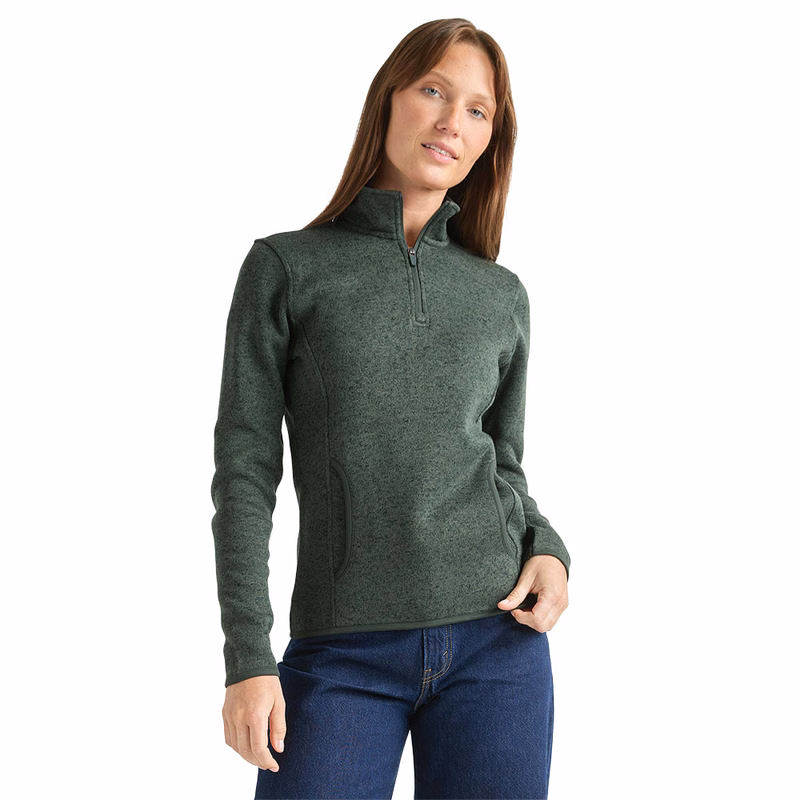 Women's Heathered Fleece Pullover