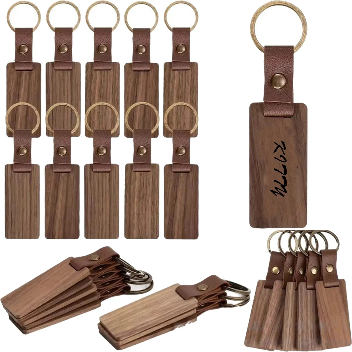 Black Walnut Keychain 1