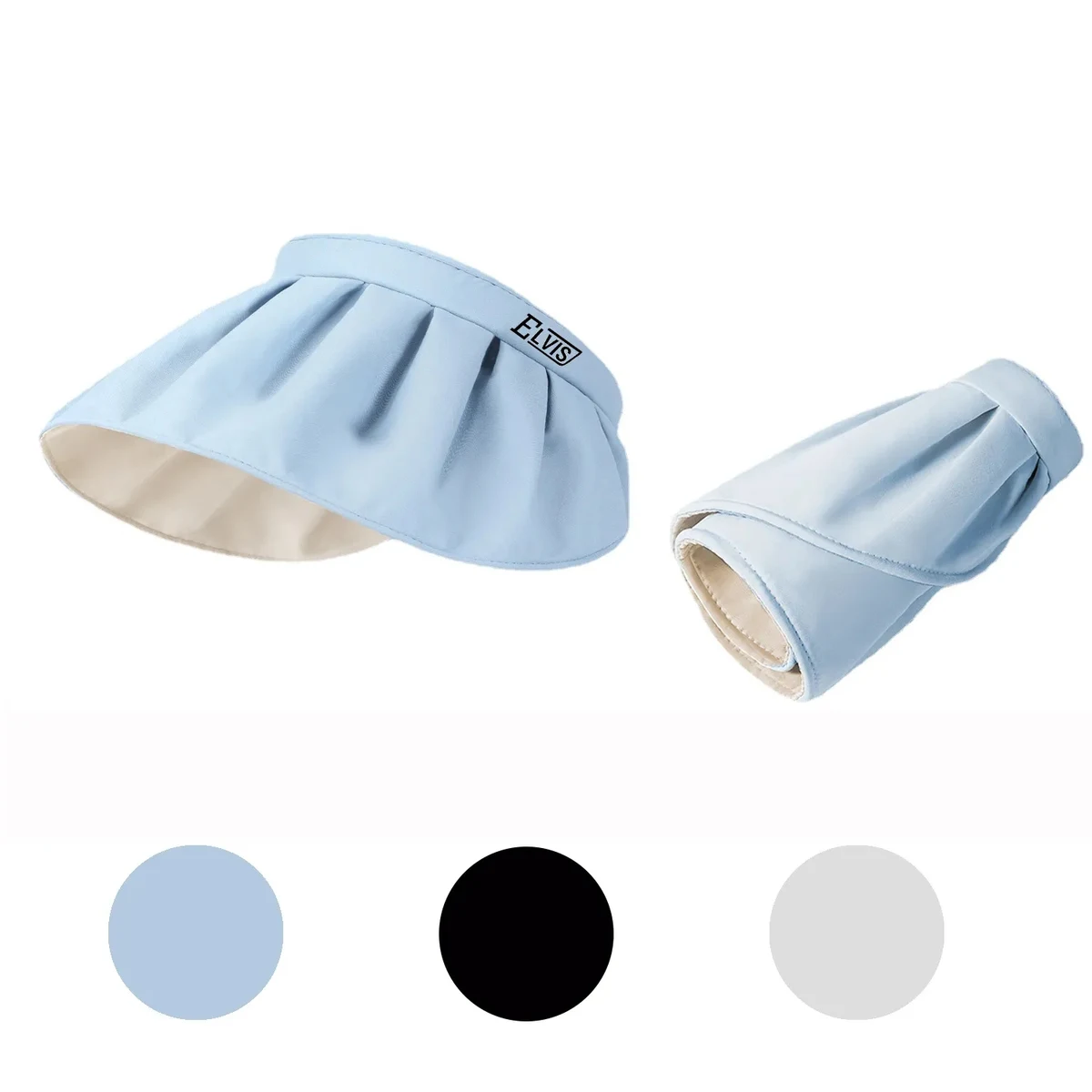 Summer Folding Hollow Top Sun Hat 1