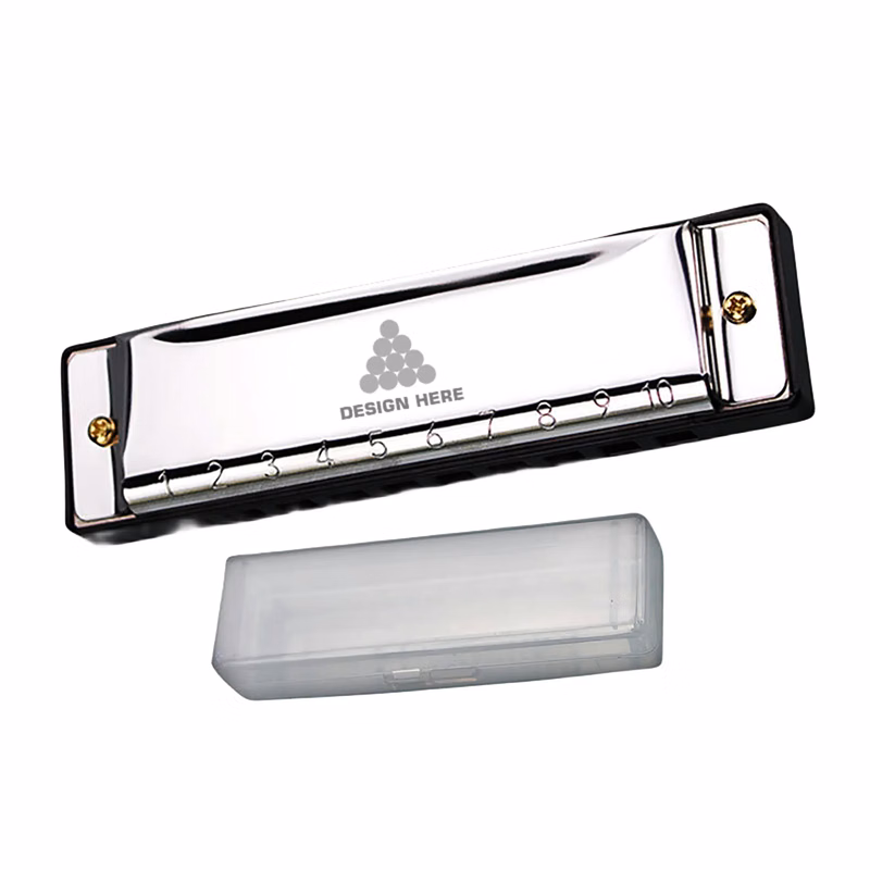 10 Holes C Key Mouth Organ Blues Deluxe Harmonica