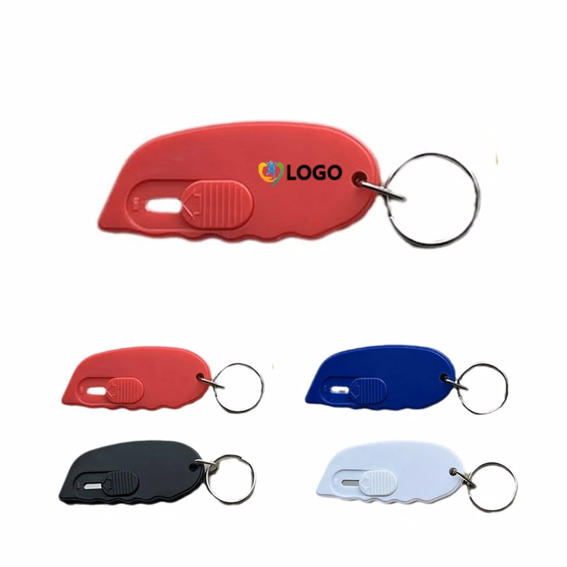 Retractable Mini Keychain Box Cutter