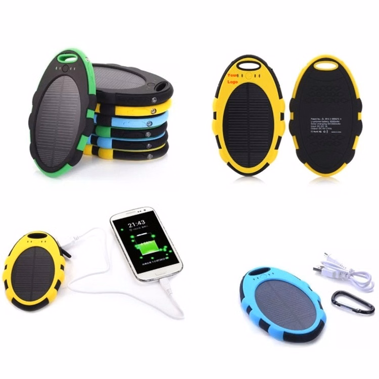 Solar Charger Outdoor Waterproof Solar Mobile Powe
