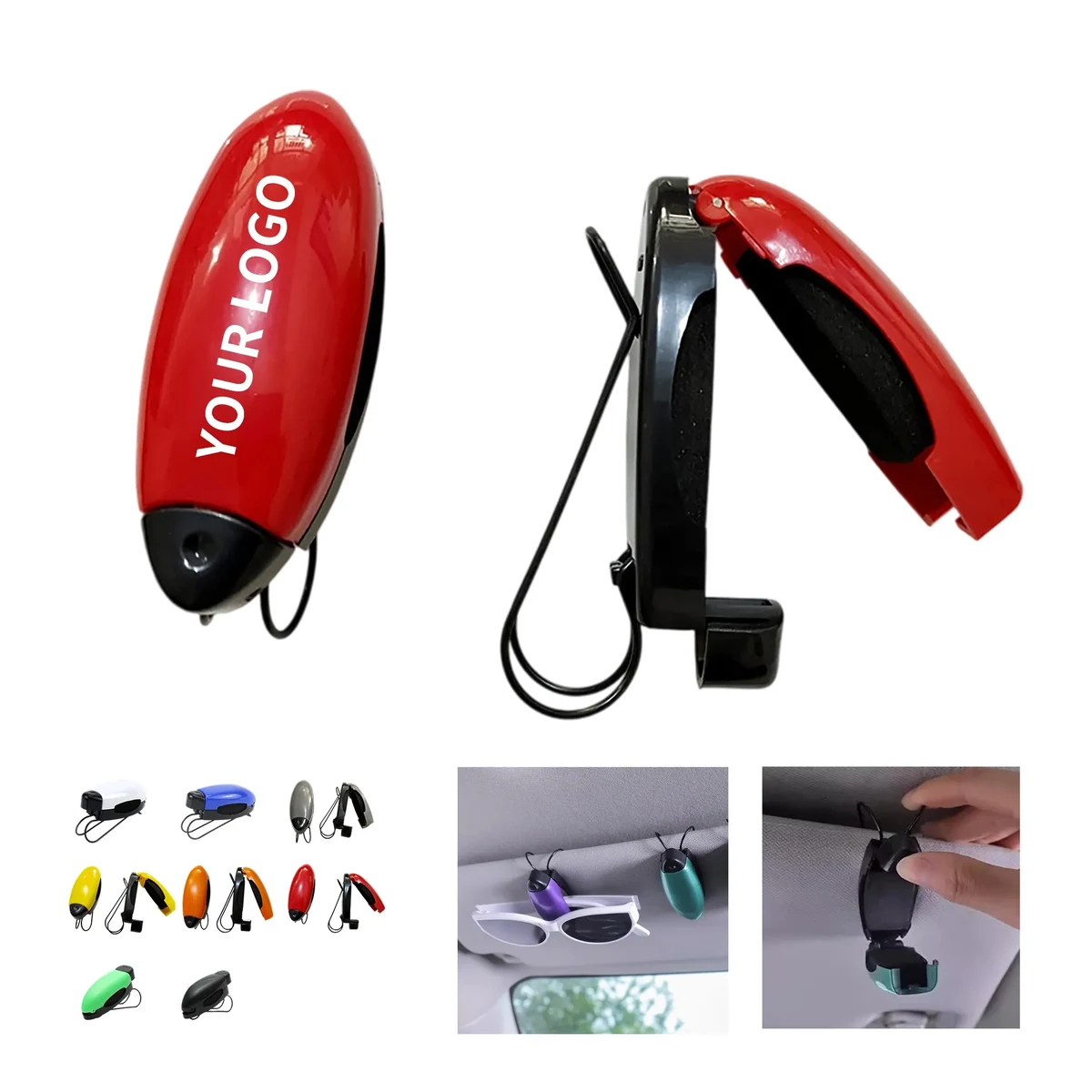 Sun Visor Sunglasses Clip 1