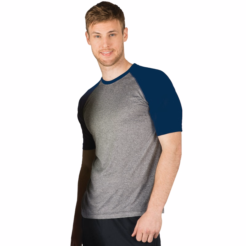 Adult S/S Crew Neck Baseball Tee