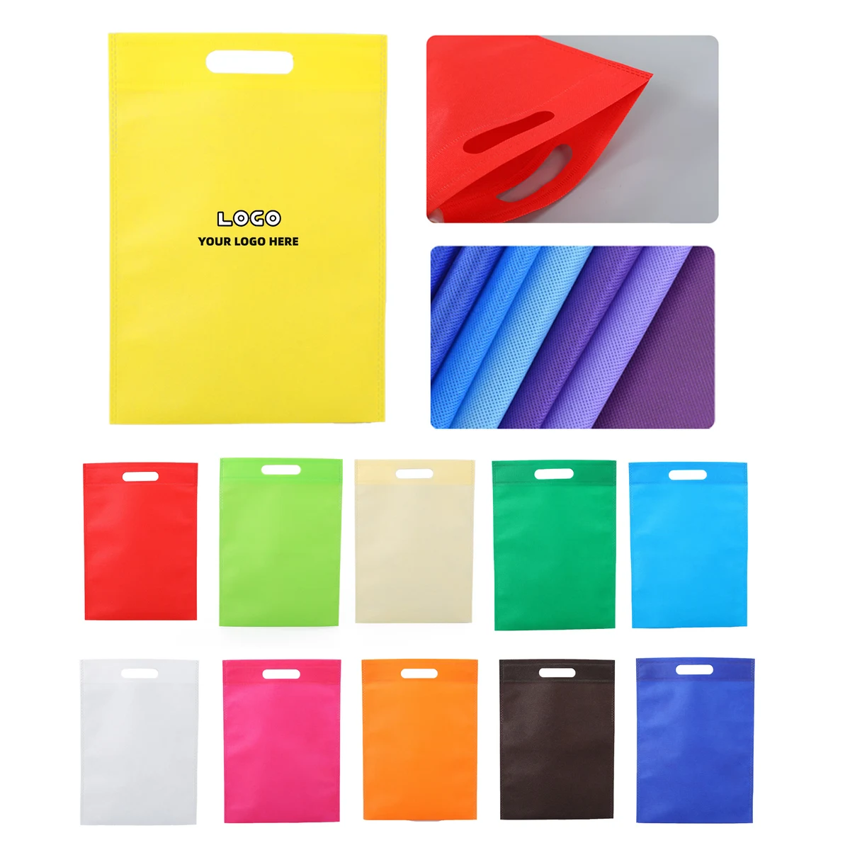 Nonwoven Fabric Shopping Tote Bag 1