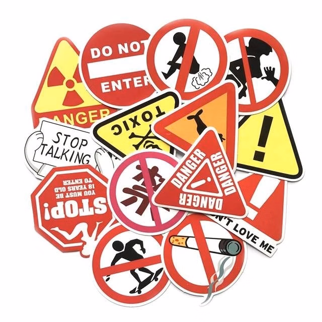Reflective Sign Sticker