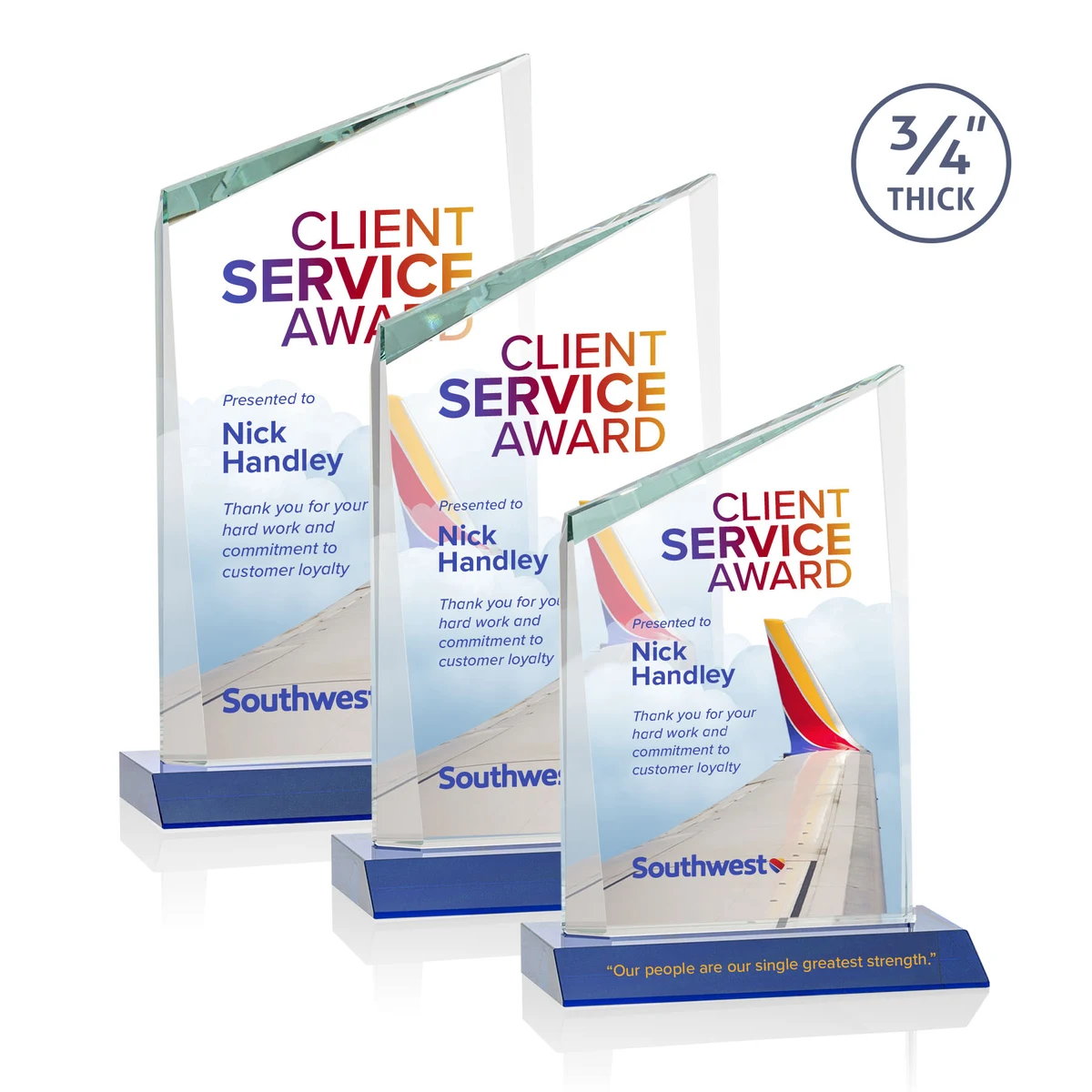 Scarsdale VividPrint™ Award - Blue 1