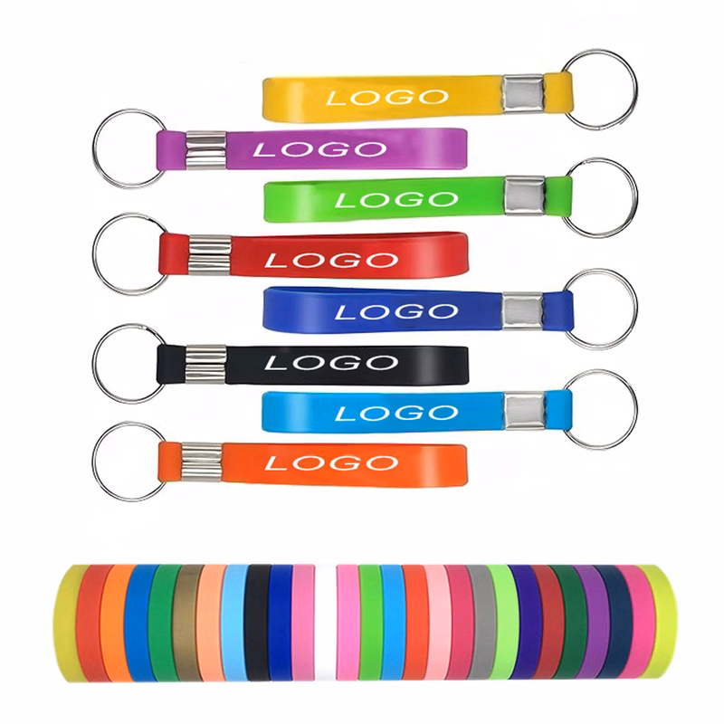 Custom Silicone Bracelet Key Chain