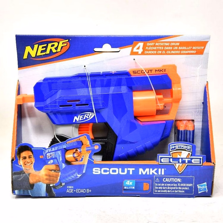 Nerf Elite Scout Toy Blaster 11"