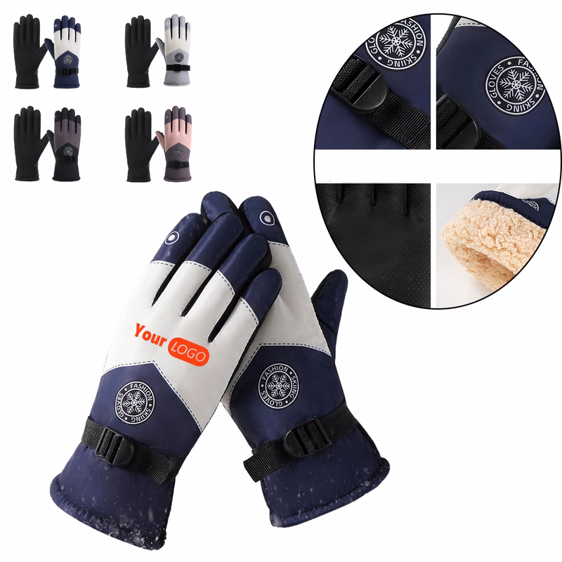 Fleece Lined Warm Outdoor Gloves