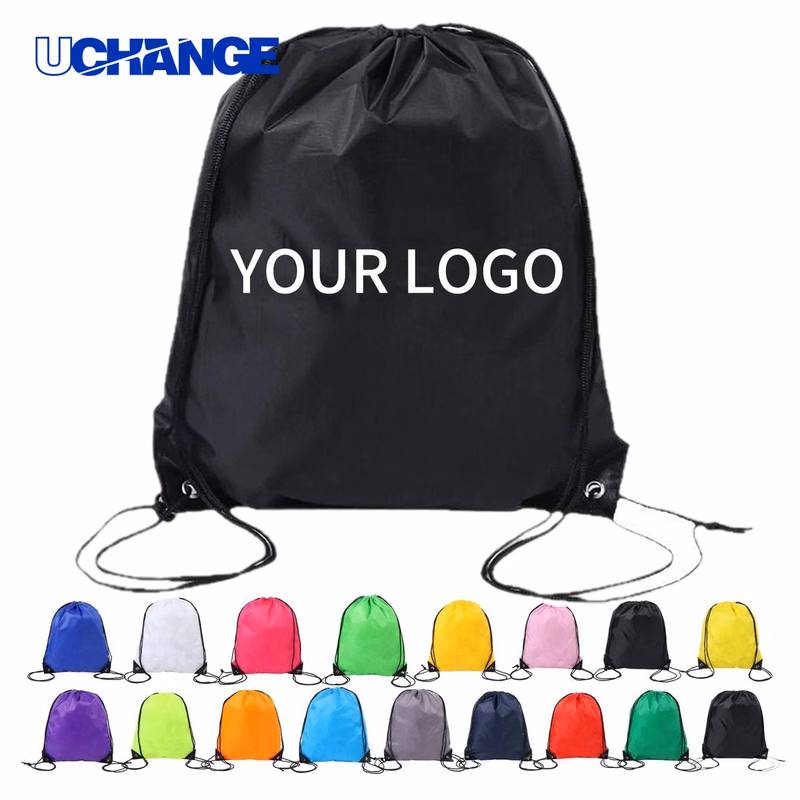 Reusable Polyester Drawstring Backpack Organizer