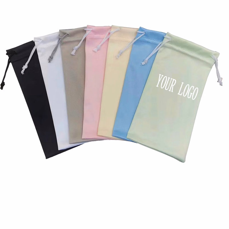 Microfiber Pouch With Drawstring