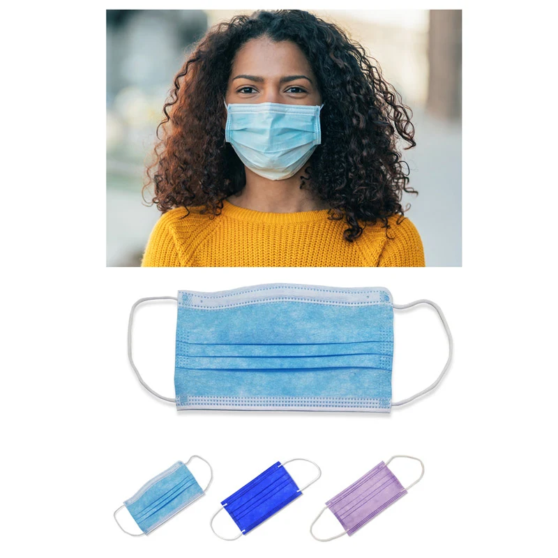 Adult 3-Ply Non-Woven Face Mask 1