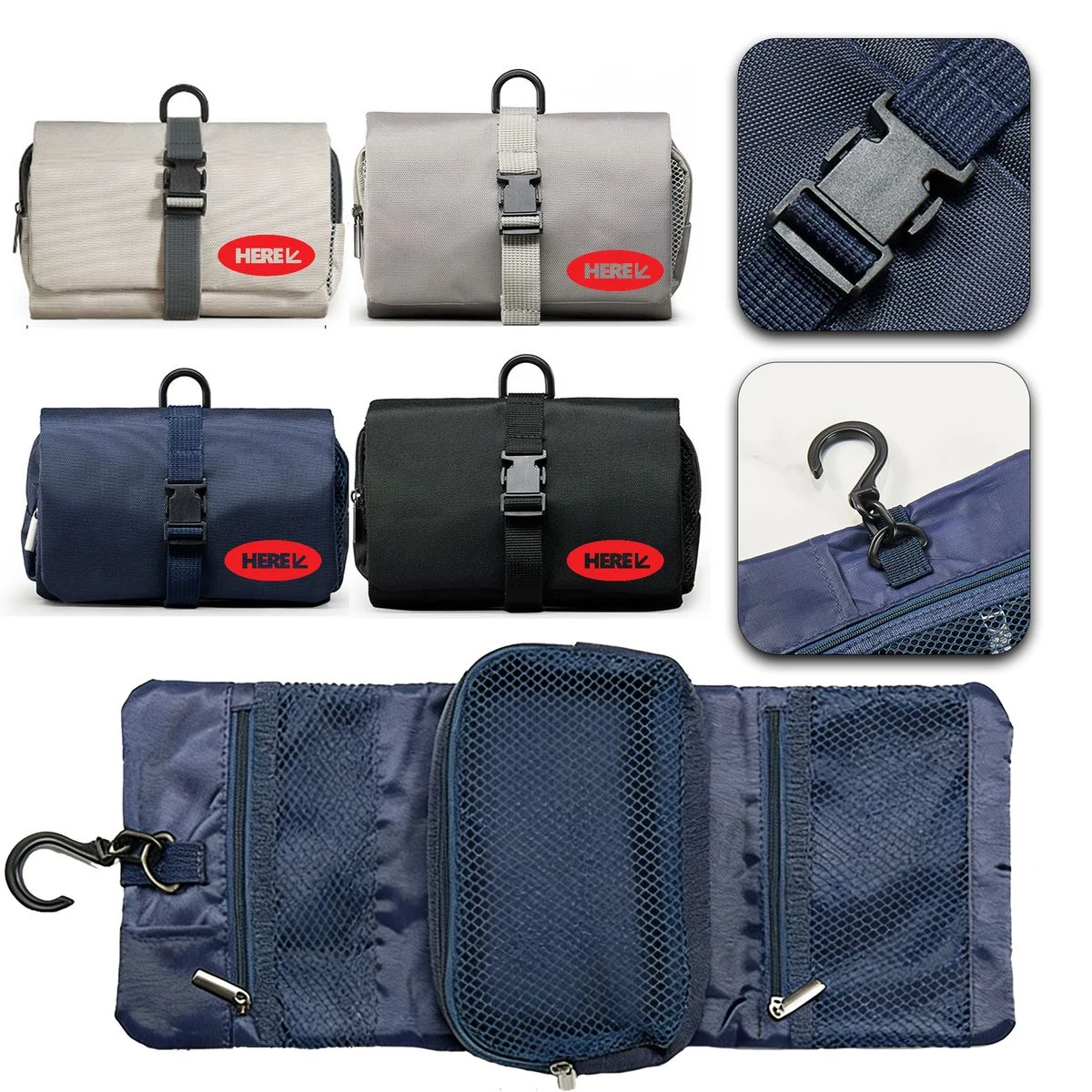 Oxford Cloth Travel Toiletry Bag 1