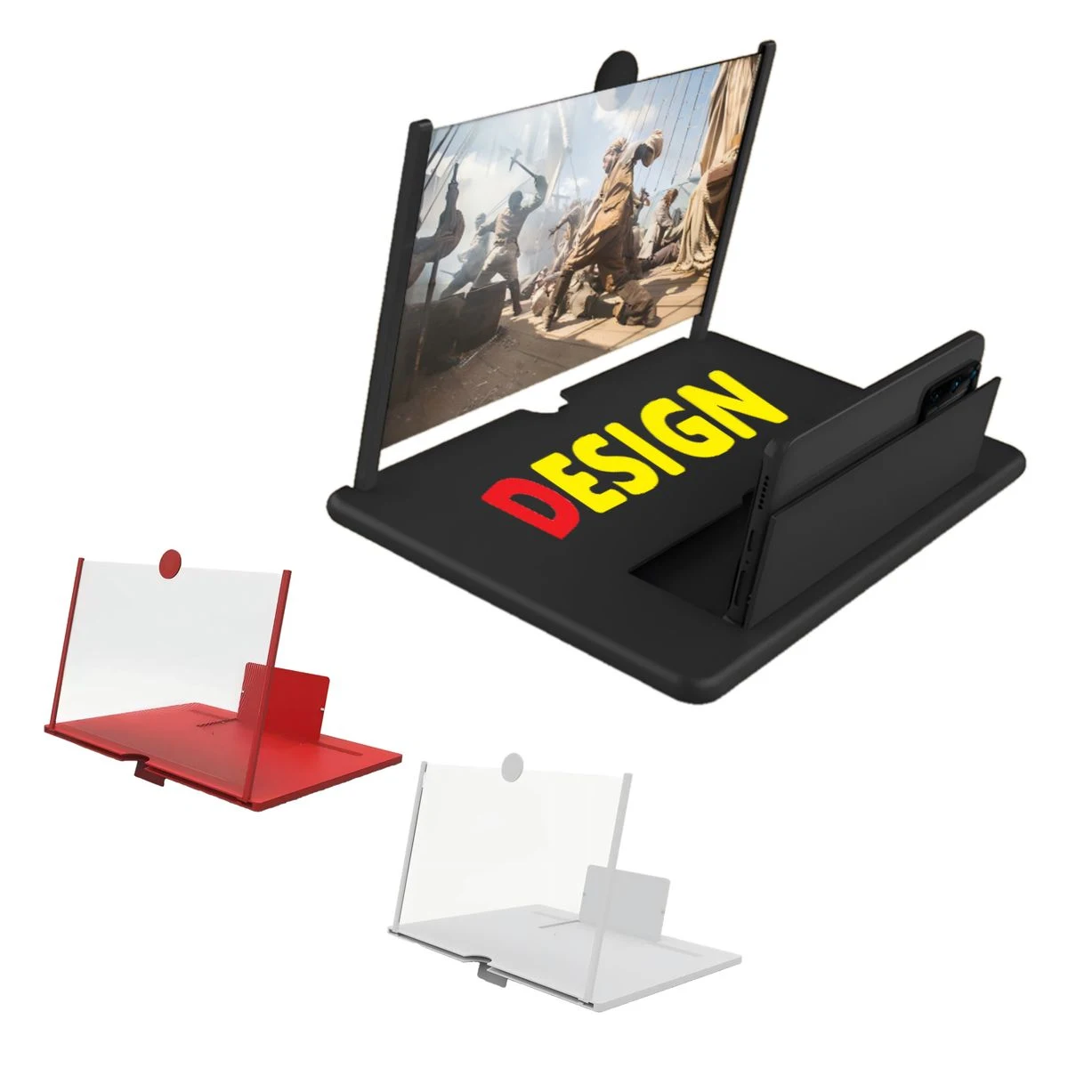 Folding Cellphone Movie Screen Expander 1
