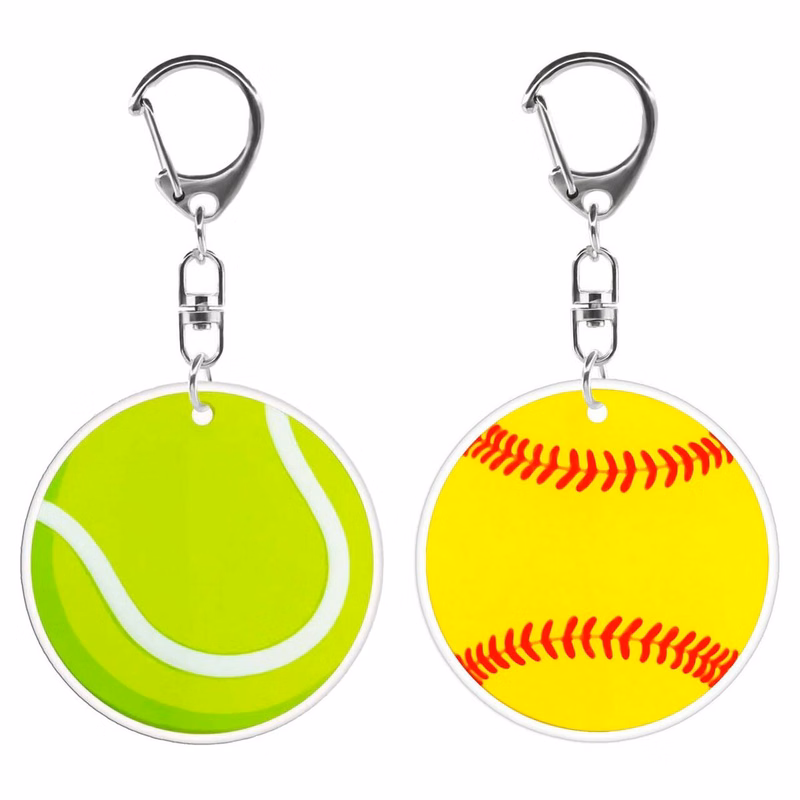 Flexible PVC Custom Keychain