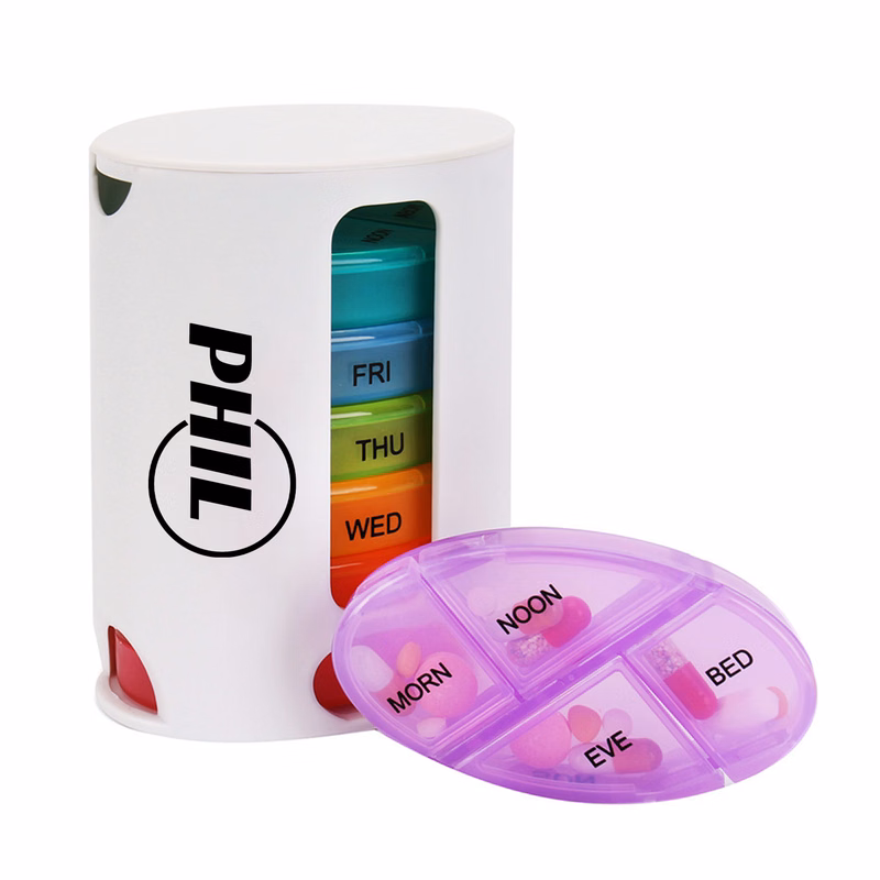 Stackable Weekly Pill Organizer