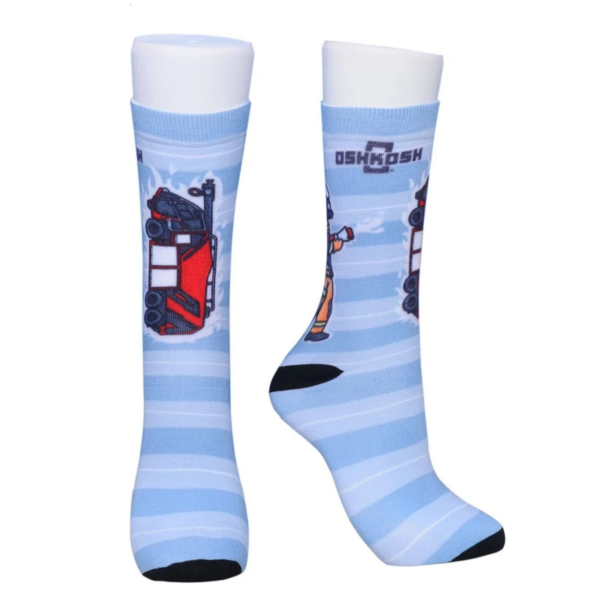 Mid Crew 360 digital print unisex socks w/ full customization 1