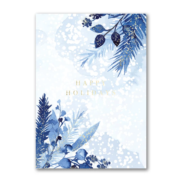 Holiday Blues Card 1