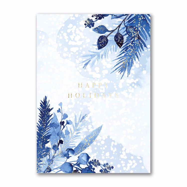 Holiday Blues Card
