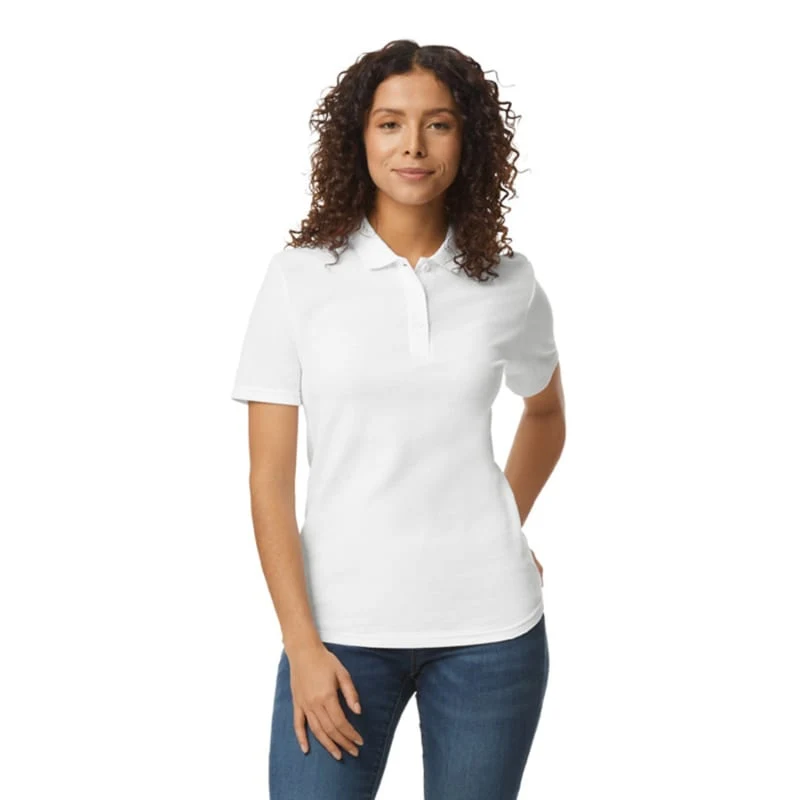 Gildan Ladies' Softstyle Double Pique Polo 1