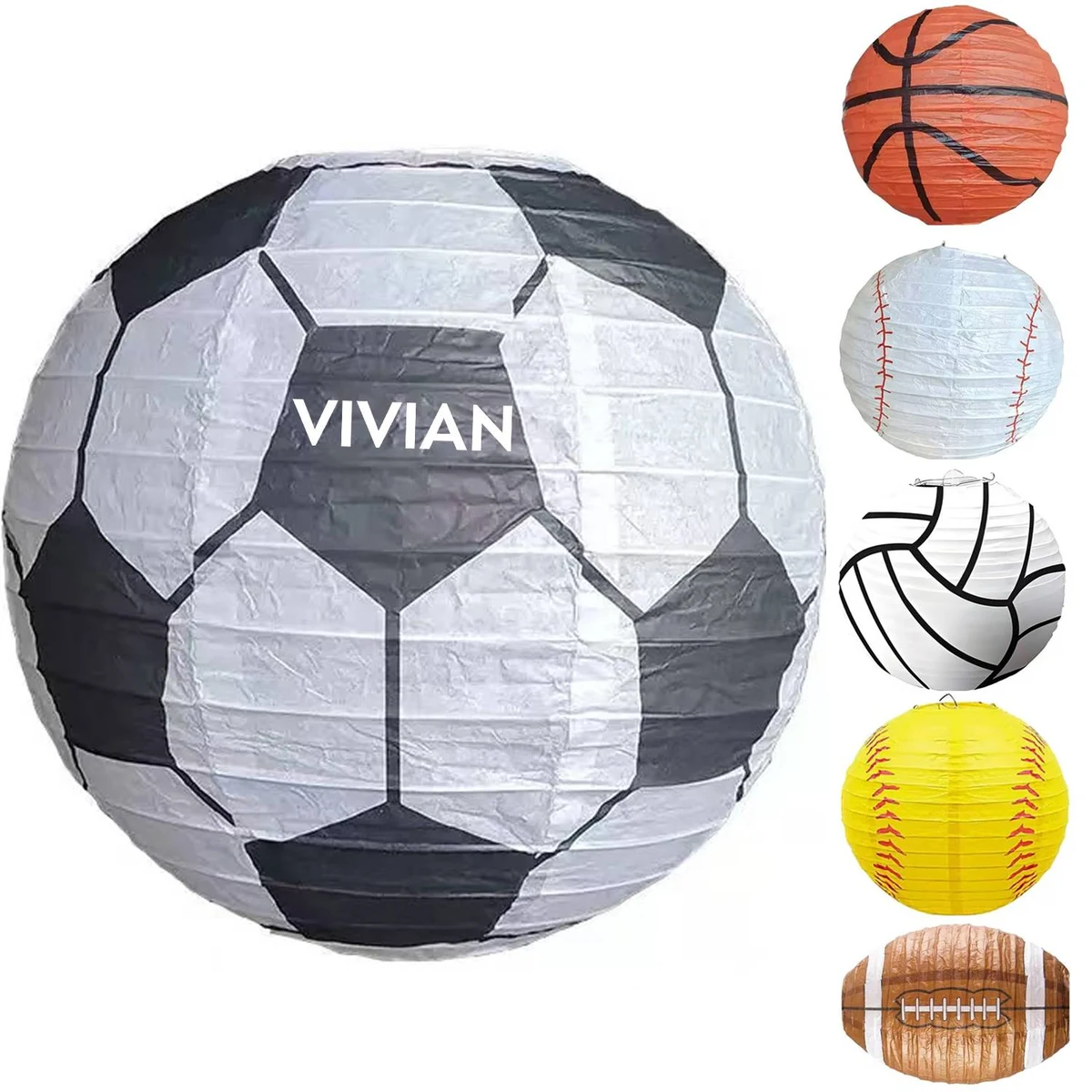 12" Round Foldable Paper Lantern 1