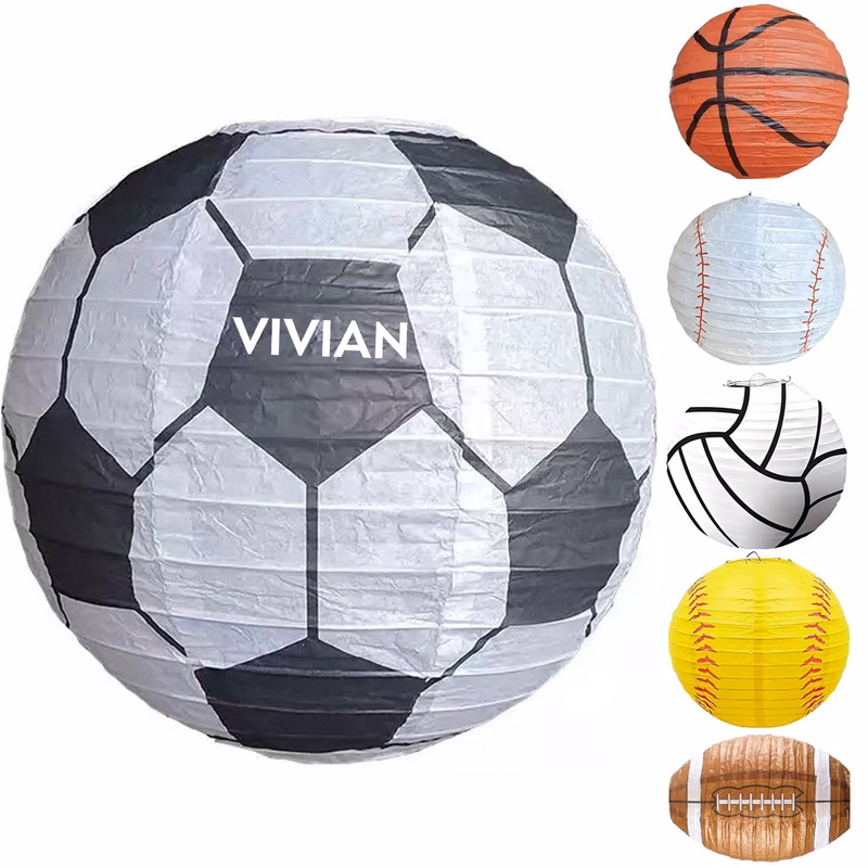 12" Round Foldable Paper Lantern