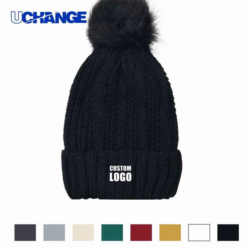 Loose Warm Knit Hat Headwear