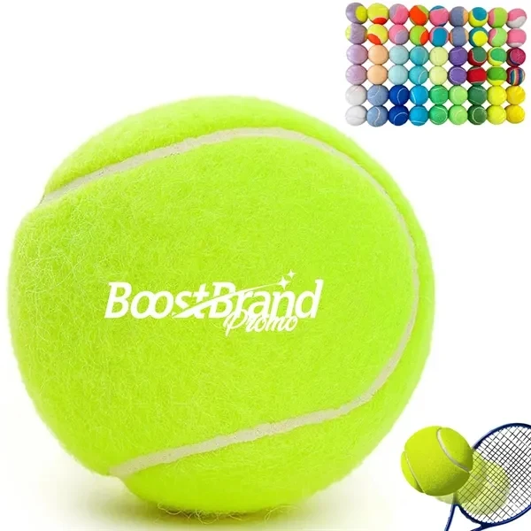 Custom Bright Plastic Tennis Balls — Training, Play & Pet Activity Promotion 1
