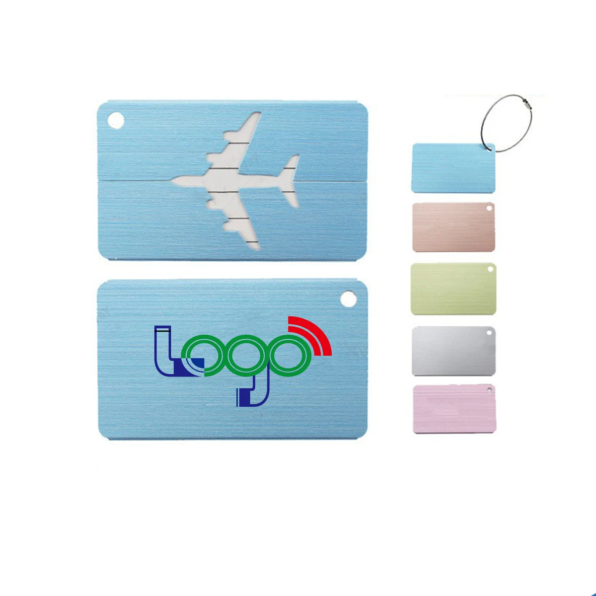 Aluminum Alloy Luggage Tag 1