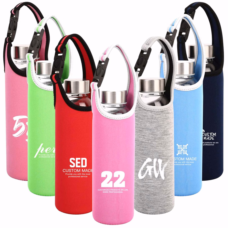 Neoprene Sleeve Bottle Cup Carrier Pouch