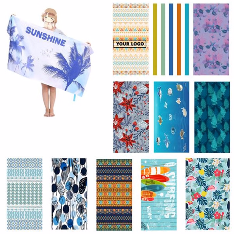 Custom Coast Sublimation Beach Towel