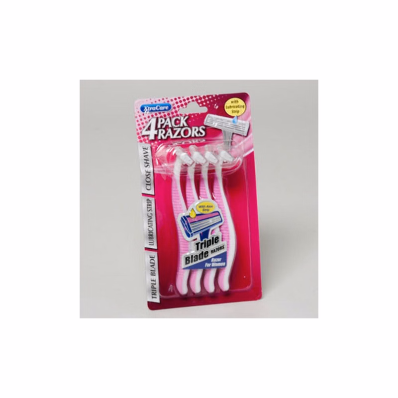 Women's Twin-blade Razors - 4 Pack