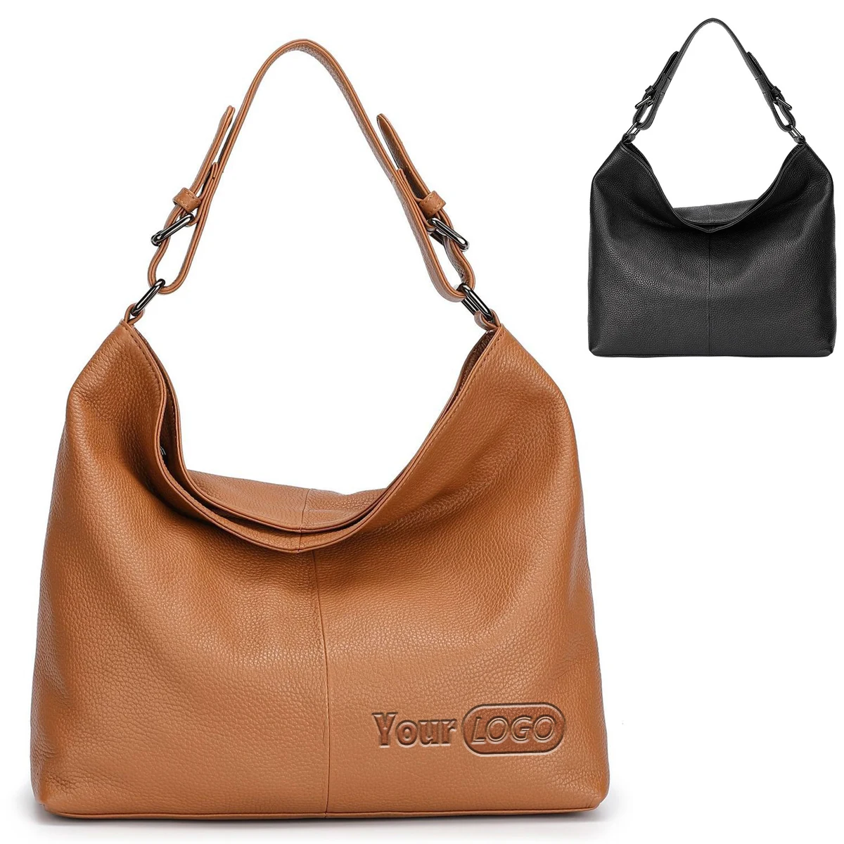 Women Soft Shoulder Tote Leather Handbags 1