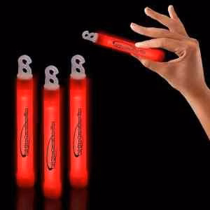 Red 6" Premium Glow Light Stick