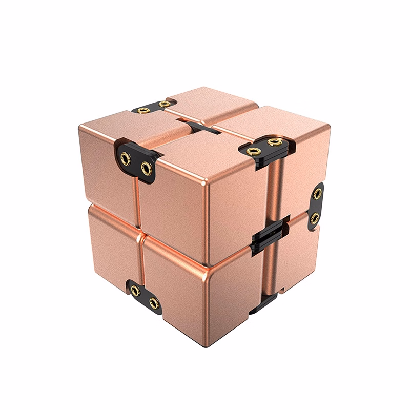 Metal Infinity Cube  Anxiety Relief toy Fidget