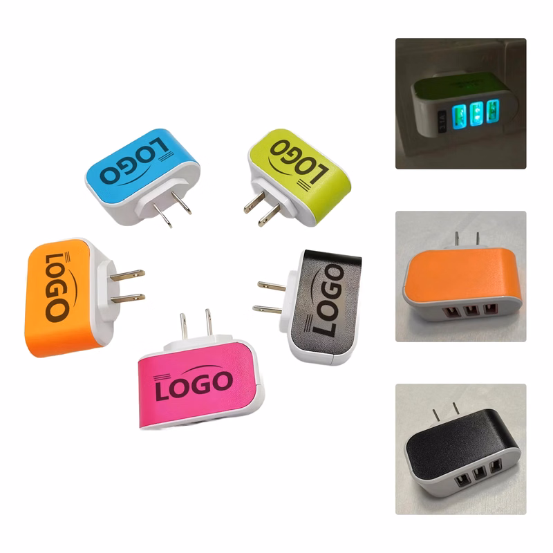 MOQ20 Custom Candy Colored Multi Functional Charger