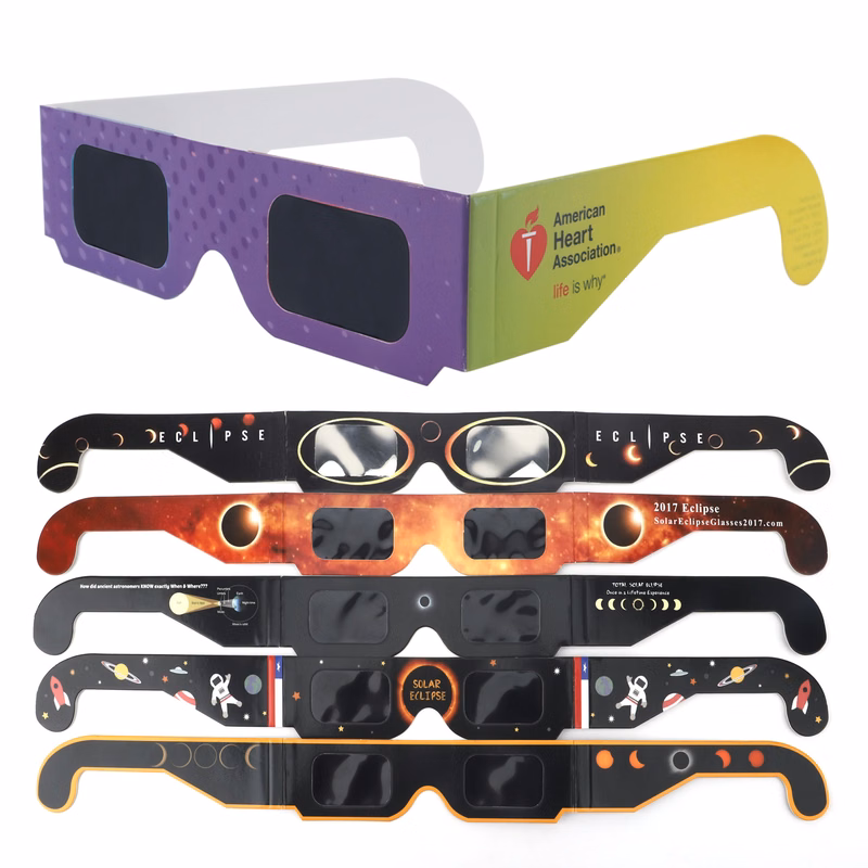 Custom Solar Eclipse glasses (full-color)
