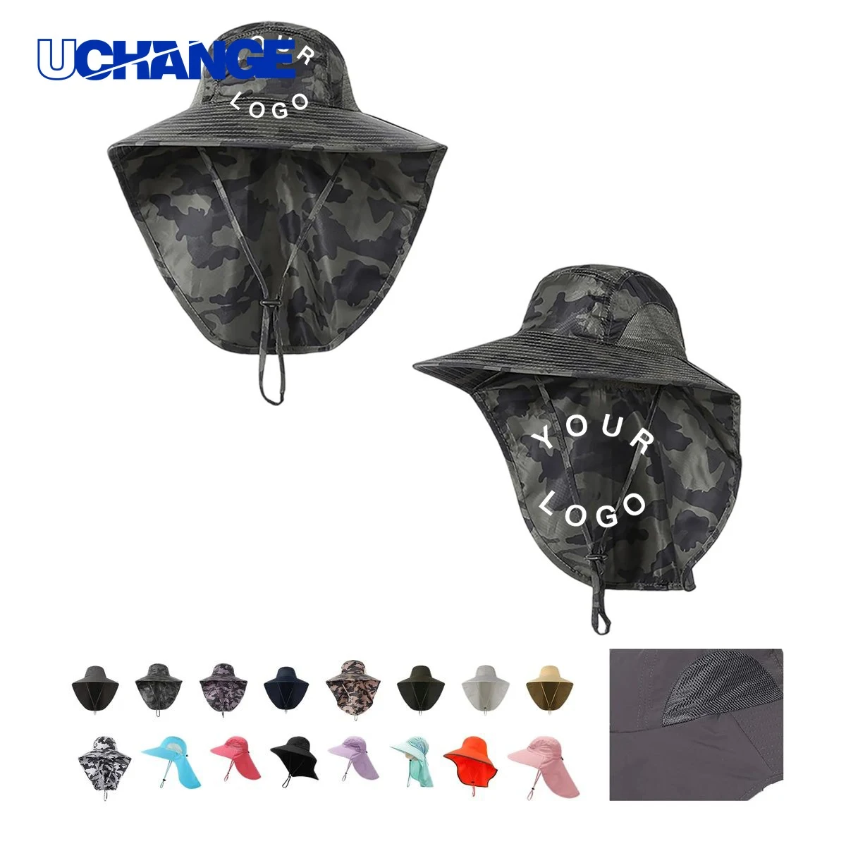 Water Repellent Sun Hat Headwear for Fishing or Gardening 1