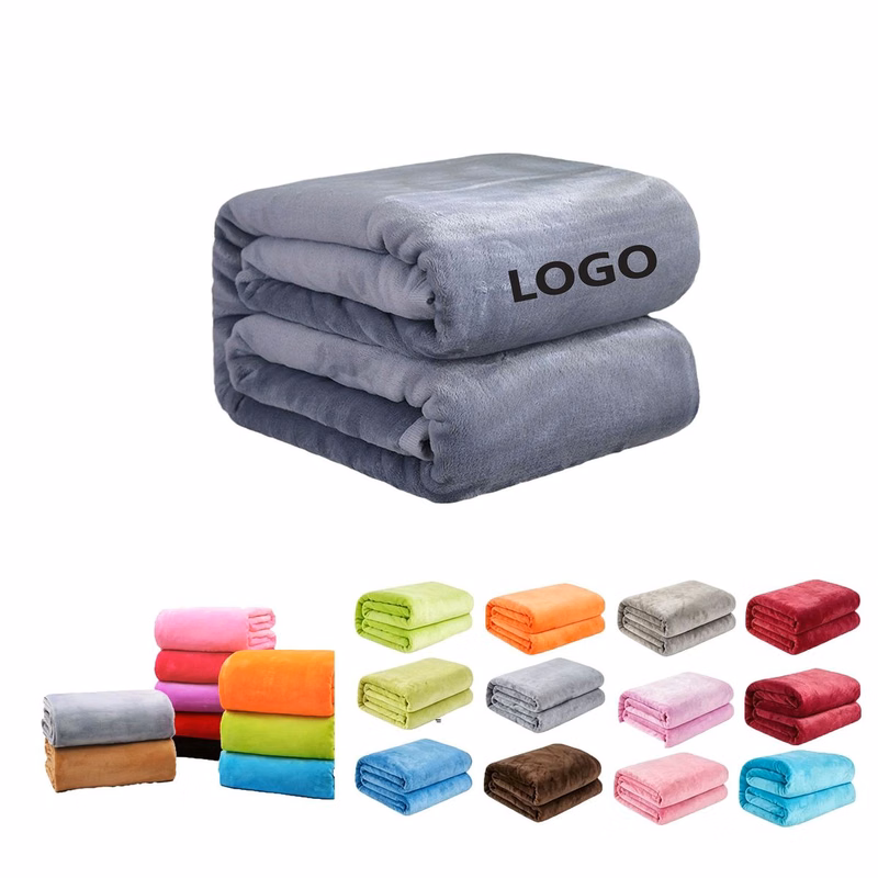 Office Daily Nap Flannel Throw Blanket