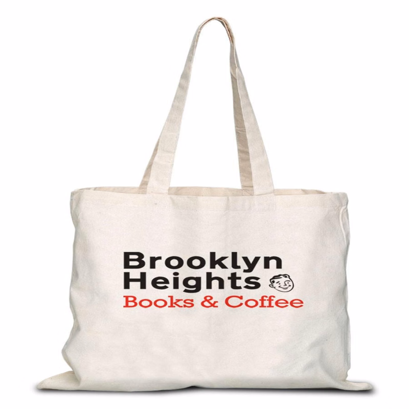 12 oz Flat Canvas Tote Bag - 15"x16"