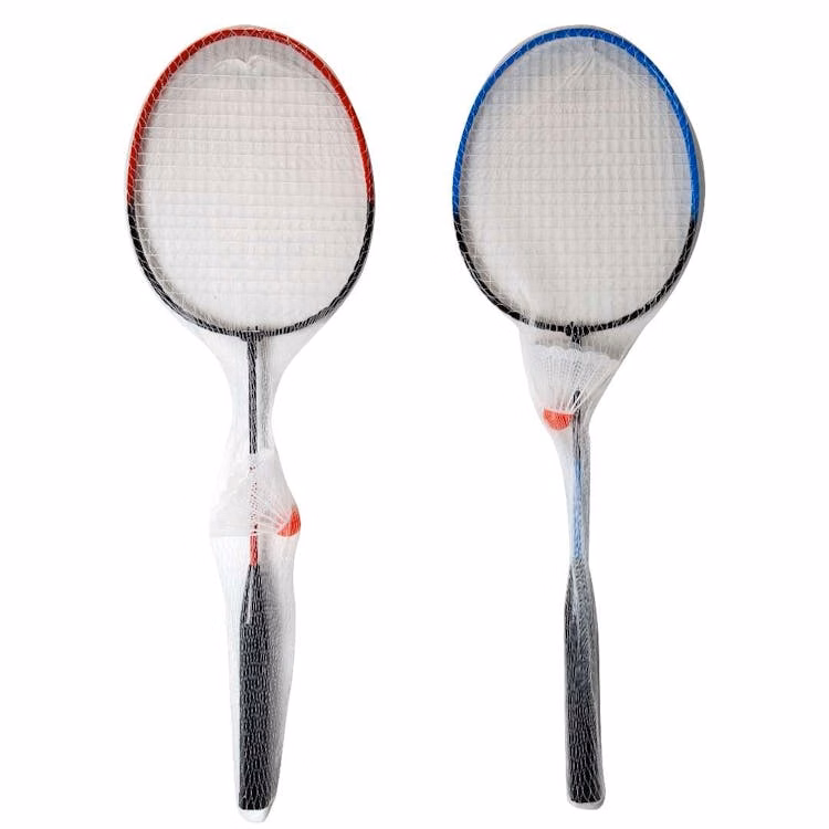 Badminton Racket with Birdie - Assorted Colors