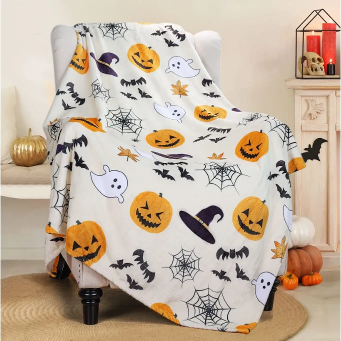 Halloween Flannel Blanket 1