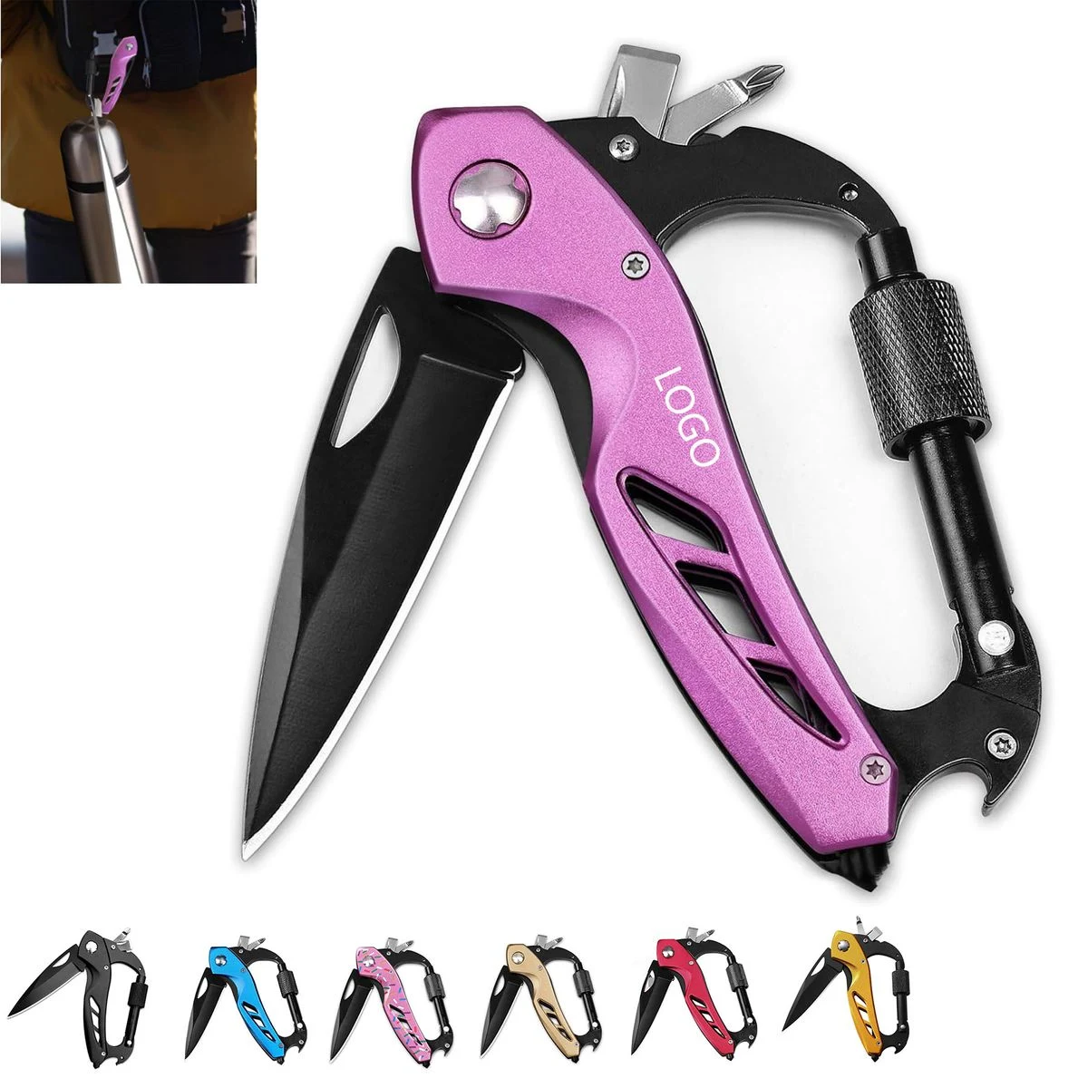 6 in 1 Keychain Multi Tool 1