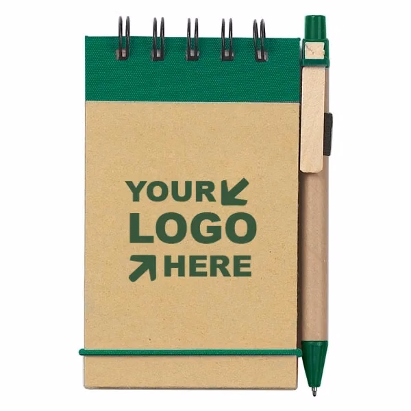 Eco Friendly Spiral Jotter and Pen