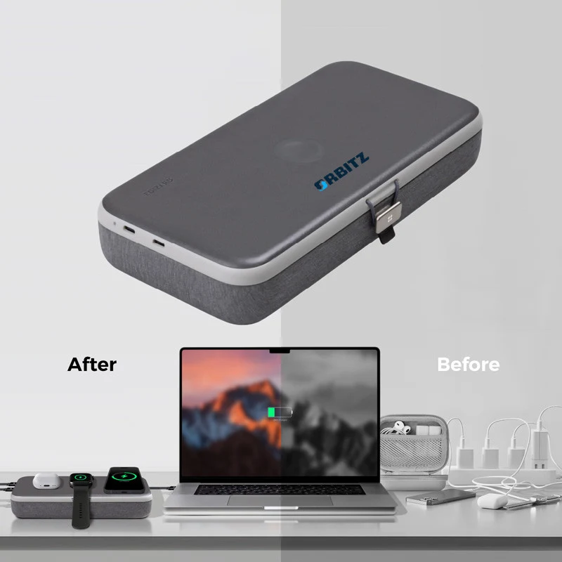 Power Cube: 4-in-1 MagSafe Wireless Charging Box 1