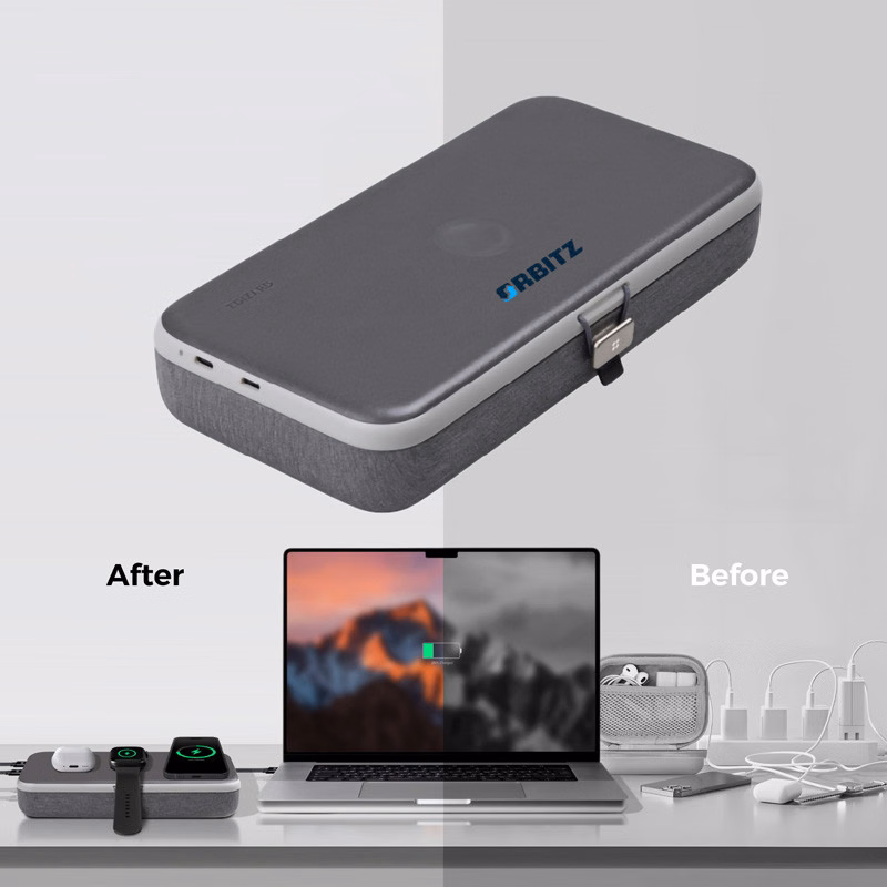 Power Cube: 4-in-1 MagSafe Wireless Charging Box