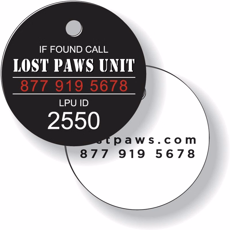 Custom Key Tag .030 Compressed Laminated PVC (2 sq/in), Full Colour