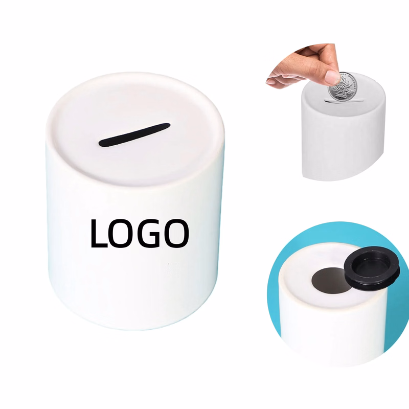 Ceramic Coin Bank Money Box Bottle for Saving Coins