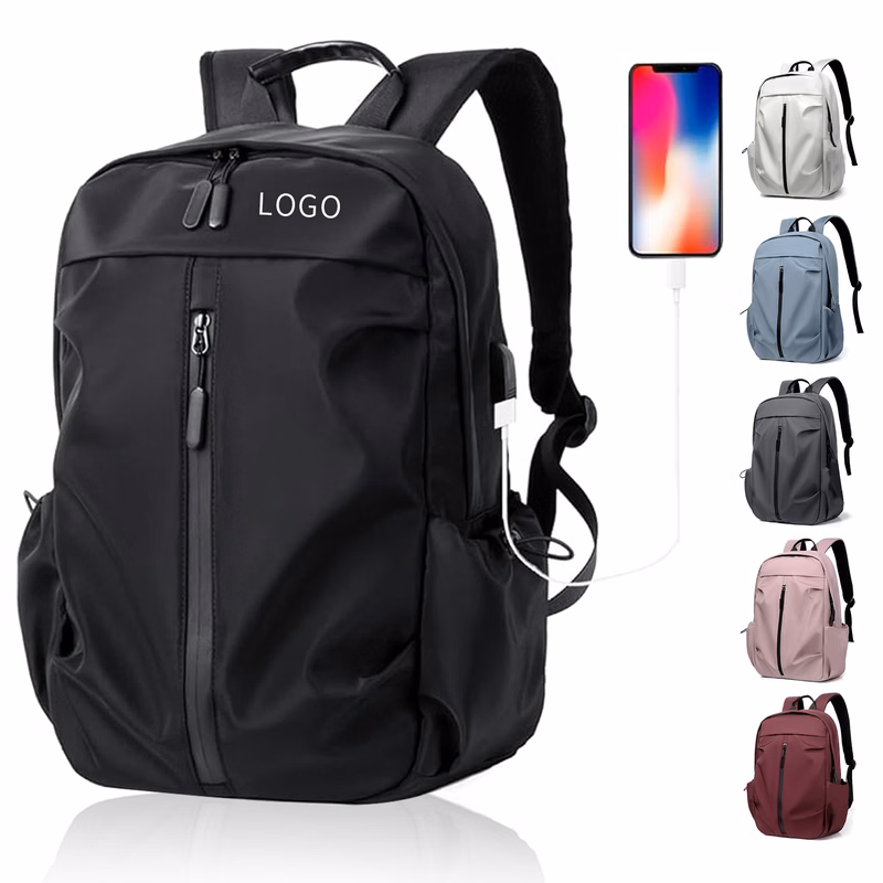 Athleisure Backpack With Usb Charging Port